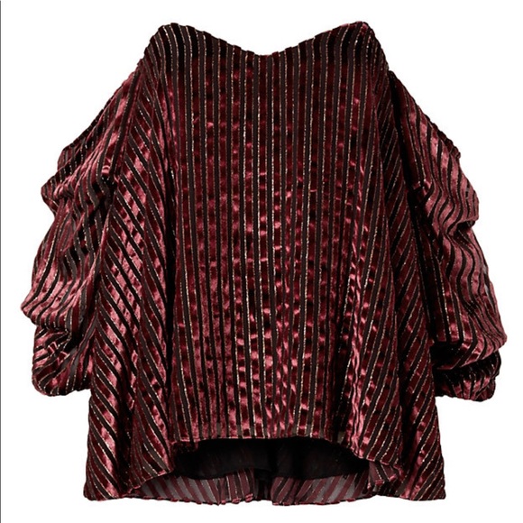 Caroline Constas • Gabrielle Velvet Bustier • Meghan King • SZ S • Retail $445 - Picture 3 of 14